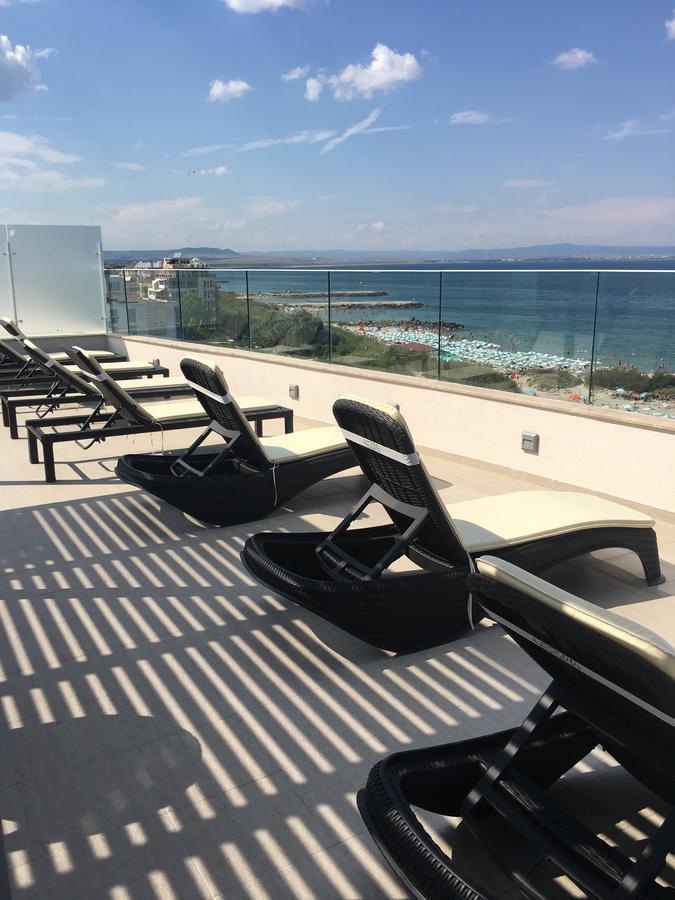 Golden Sea View Penthouse Pomorie Exterior foto